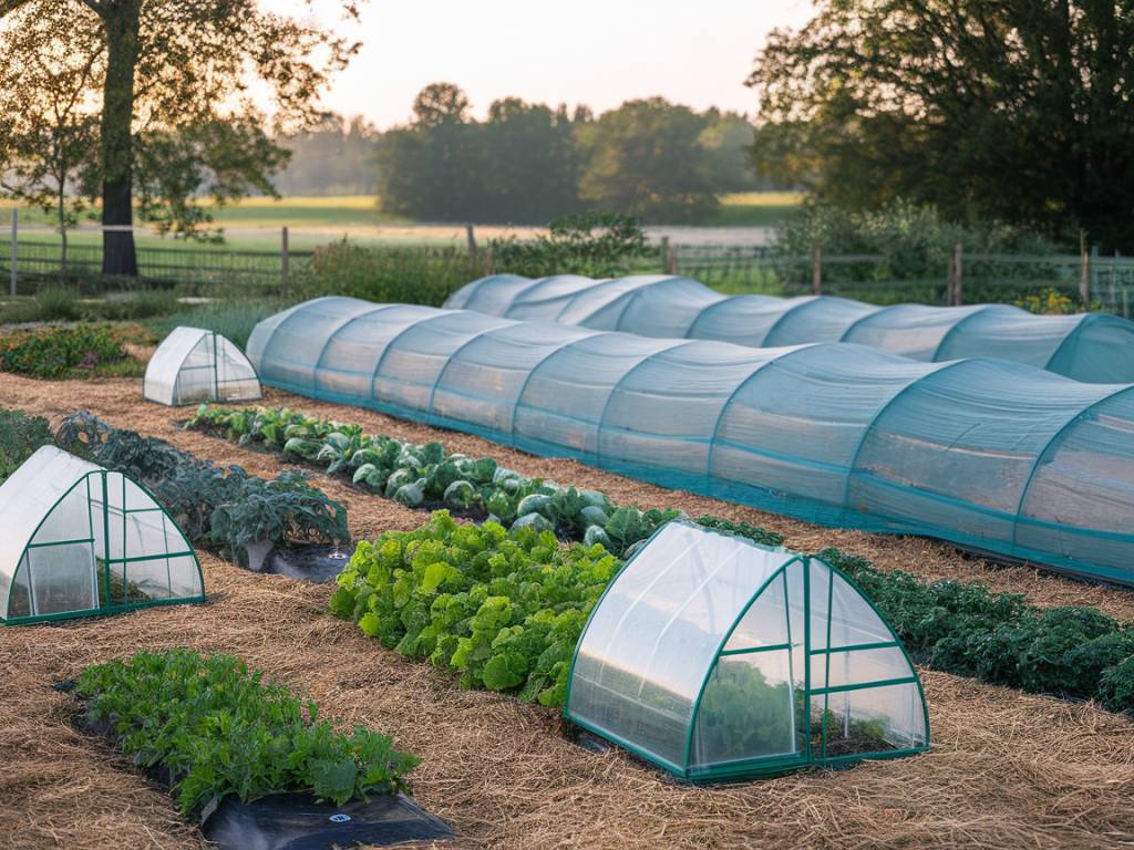 How to Use Garden Cloches and Row Covers in Winter