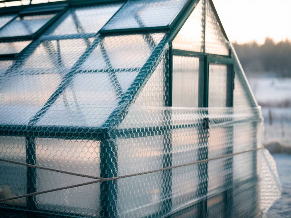 Using Bubble Wrap to Protect Your Greenhouse from Frost